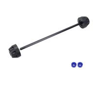 Motor Crash Stoßstange Für Suzuki GSXR600 GSXR750 K8 K9 K10 2008 Hinten Vorderachse Gabel Crash Slider Motorrad Radschutz(Rear BLUE)