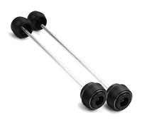 Motor Crash Stoßstange Für Suzuki GSXS1000 GSX-S1000 GSXS 1000F 2015-2025. Motorrad Vorne Und Hinten Rad Gabel Achse Sliders Crash Protektoren(Front and Rear-Grey)