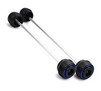 Motor Crash Stoßstange Für Suzuki GSXS1000 GSX-S1000 GSXS 1000F 2015-2025. Motorrad Vorne Und Hinten Rad Gabel Achse Sliders Crash Protektoren(Front and Rear-Blue)