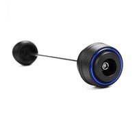 Motor Crash Stoßstange Für Suzuki GXS-R 1000R R750 R600 Motorrad Hinten Vorderrad Achse Crash Protector Pad Schwinge Spulen Slider Stand(Front-Blue)