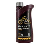 Motor Öl 2-Takt Universal MANNOL API TC 1 Liter Aprilia Kawasaki KTM Peugeot