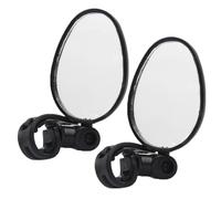 Motorcycle Mirror Universal Spiegel Lenker Rückspiegel Für Motorrad 360 Rotation Einstellbar Für Fahrradfahren Fahrradspiegel(2pcs Round B)