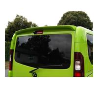 Motordrome Dachspoiler kompatibel mit Nissan Primastar/NV300 & Opel Vivaro & Renault Trafic & Fiat Talento (Modelle mit Heckklappe) (PU)