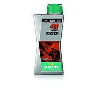 Boxer 4T 15W50 Synthetisches Hochleistungs-Motorenoel 1Liter Flasche, Größe: 1Liter