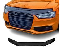 Motorhaube Deflektor Insekten Steinschlagschutz für Audi A4 B8 2007-2015 Dunkel