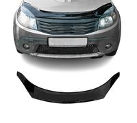 Motorhaube Deflektor Insekten Steinschlagschutz für Dacia Sandero 2008-12 Dunkel