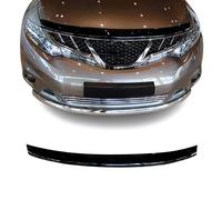 Motorhaube Deflektor Insekten Steinschlagschutz für Nissan Murano 2009-25 Dunkel