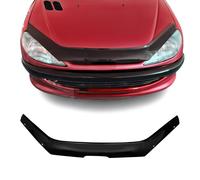 Motorhaube Deflektor Insekten Steinschlagschutz für Peugeot 206 1998-2012 Dunkel
