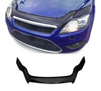 Motorhaube Deflektor Steinschlagschutz für Ford Focus 2 FL 2008-2010 Schwarz