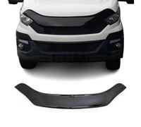 Motorhaube Deflektor Steinschlagschutz für Iveco Daily 2014-2023 Auto Schwarz 1x