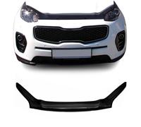 Motorhaube Deflektor Steinschlagschutz für KIA Sportage 2016-2021 Schwarz Acryl