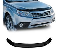 Motorhaube Deflektor Steinschlagschutz für Subaru Forester 2007-2011 Schwarz Abs