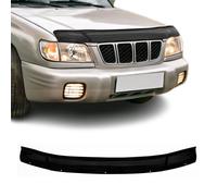 Motorhaube Deflektor Steinschlagschutz für Subaru Forester SF 1997-2002 Schwarz