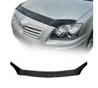 Motorhaube Deflektor Steinschlagschutz für Toyota Avensis 2003-2008 Schwarz