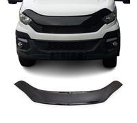 Motorhaube Deflektor Steinschlagschutz kompatibel mit Iveco Daily 2014-2023 Auto Schwarz 1x