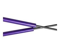 Motorhaubendämpfer Stützstangen Für SEAT Für Ibiza Mk3 6L 2002-2008 Vordere Haube Motorhaube Ändern Gas Streben Schock Dämpfer Lift Unterstützt Prop Stangen Absorber(Purple carbon fiber)