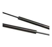 Motorhaubendämpfer Stützstangen Für SEAT Für Ibiza Mk3 6L 2002-2008 Vordere Haube Motorhaube Ändern Gas Streben Schock Dämpfer Lift Unterstützt Prop Stangen Absorber(Black carbon fiber)