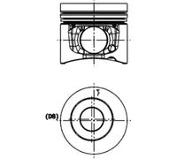Motorkolben 40441600 KOLBENSCHMIDT für DEUTZ-FAHR SAME VOLVO