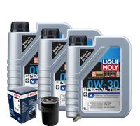 Motoröl 0W30 LIQUI MOLY Special Tec V 3L+BOSCH Ölfilter+Ölablassschraube