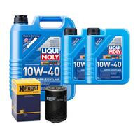 Motoröl 10W40 LIQUI MOLY Super Leichtlauf 7L+HENGST Ölfilter