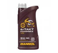 Motoröl 1L Mannol 4-Takt Powerbike 15W-50 kompatibel mit Aprilia Moto 650
