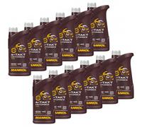 Motoröl 4-Takt 10W40 MANNOL SL 12x 1 Liter für ATU Aprilia Daelim Yamaha Suzuki