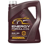Motoröl 5 Liter MANNOL 5W30 Energy Formula C4 für Chrysler Dacia Fiat Mazda