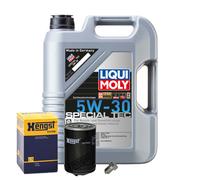 Motoröl 5W30 LIQUI MOLY 5L+HENGST Ölfilter+Ölablassschraube