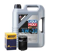 Motoröl 5W30 LIQUI MOLY Leichtlauf Special Tec 5L+HENGST Ölfilter