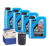 Motoröl 5W30 LIQUI MOLY Longtime High Tech 4L+MAHLE Ölfilter