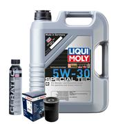 Motoröl 5W30 LIQUI MOLY Special Tec 5L+BOSCH Ölfilter +Cera Tec