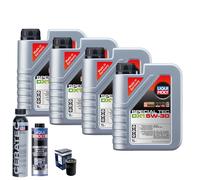 Motoröl 5W30 LIQUI MOLY Special Tec Dl1 4L+BOSCH Ölfilter +Spülung +Cera Tec