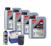Motoröl 5W30 LIQUI MOLY Special Tec Dx1 4L+MAHLE Ölfilter +Spülung