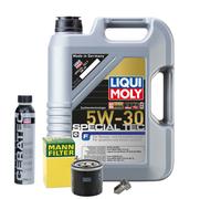 Motoröl 5W30 LIQUI MOLY Special Tec F 5L+MANN Ölfilter+Cera Tec+Ölablassschraube