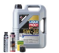Motoröl 5W30 LIQUI MOLY Special Tec F 5L +MANN Ölfilter +Spülung +Cera Tec