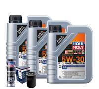 Motoröl 5W30 LIQUI MOLY Special Tec Ll 3L+BOSCH Ölfilter +Spülung