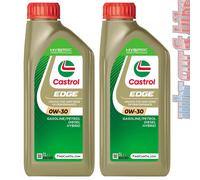 Motoröl Castrol EDGE 0W30 2x 1L BMW Longlife-04 LL19FE MB 229.31+51 Opel Renault