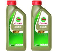 Motoröl Castrol EDGE 5W-40 2x 1L VW 505.00 505.01 MB 229.31 229.51 Opel D40