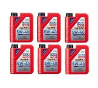 Motoröl LIQUI MOLY 1305 Nachfüll-Öl 5W-40 Leichtlauf synthetisch 6 Liter