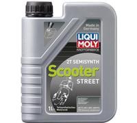 Liqui Moly 1621 Motorbike 2T Semisynth Scooter Street teilsynthetisches Motorrad Motoröl 1l