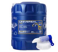 Motoröl Mannol 15W-40 Universal API SG/CD 20 Liter inkl Auslasshahn Motor Öl Oil