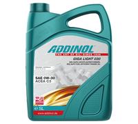 Motoröl Motor Öl ADDINOL 0W-30 GIGA LIGHT 030 5 Liter für Honda Hyundai Dacia
