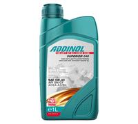 Motoröl Motor Öl ADDINOL 0W-40 Superior 040 1 Liter für Renault Seat Skoda VW