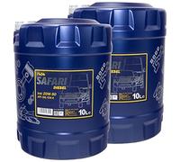 Motoröl Motor Öl MANNOL 20W-50 Safari API SN/CH-4 2 X 10 Liter