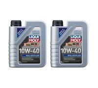 Motoröl Motorenöl Liqui Moly Mos2 Leichtlauf 10W-40, 2 Liter