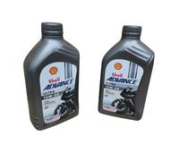 Shell Advance 4T 15W50 Ultra 100% Synthetic 1 L