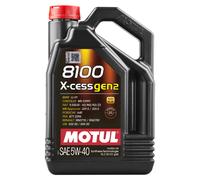 Motoröl Motul 8100 X-CESS GEN2 5W-40 5 Liter für Nissan Opel Porsche Seat Skoda