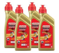 Motoröl Roller CASTROL POWER1 Roller Firma 4T 5W40 - 4 Liter 4 Mal