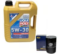 Motoröl Set 5W-30 5 Liter + Ölfilter SM 111 für Audi 80 100 Seat Skoda VW Golf