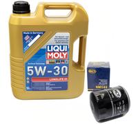Motoröl Set 5W-30 5 Liter + Ölfilter SM 143 für Mini One D R50 R53 75 PS 88 PS